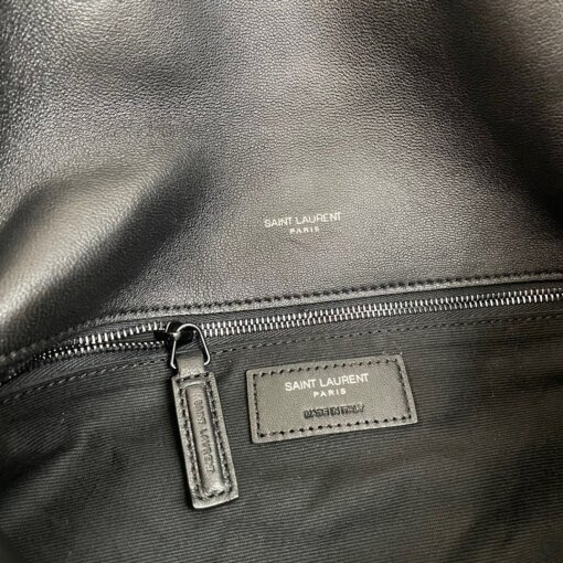 Replica Saint Laurent Puffer Medium Chain All Black Bag In Lambskin 6